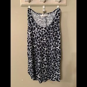 New Leopard Print Tank Top size small